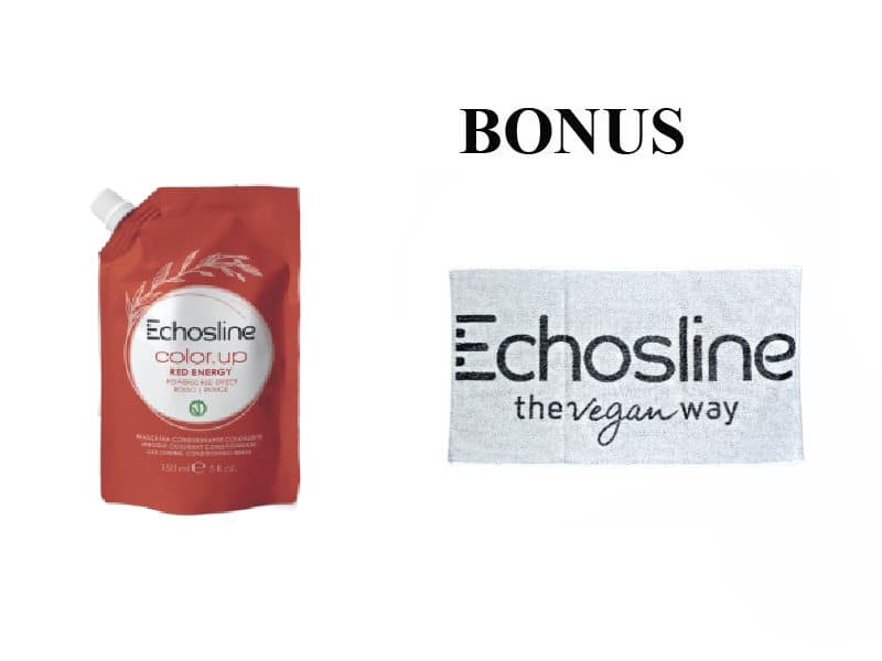 AKCE: Echosline Color.Up - tónovací maska na vlasy, 150 ml + ručník Echosline