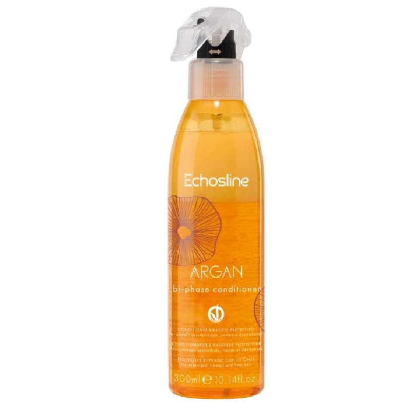 Echosline New Argan Bi-Phase Conditioner - dvoufázový ochranný bezoplachový kondicionér, 300 ml