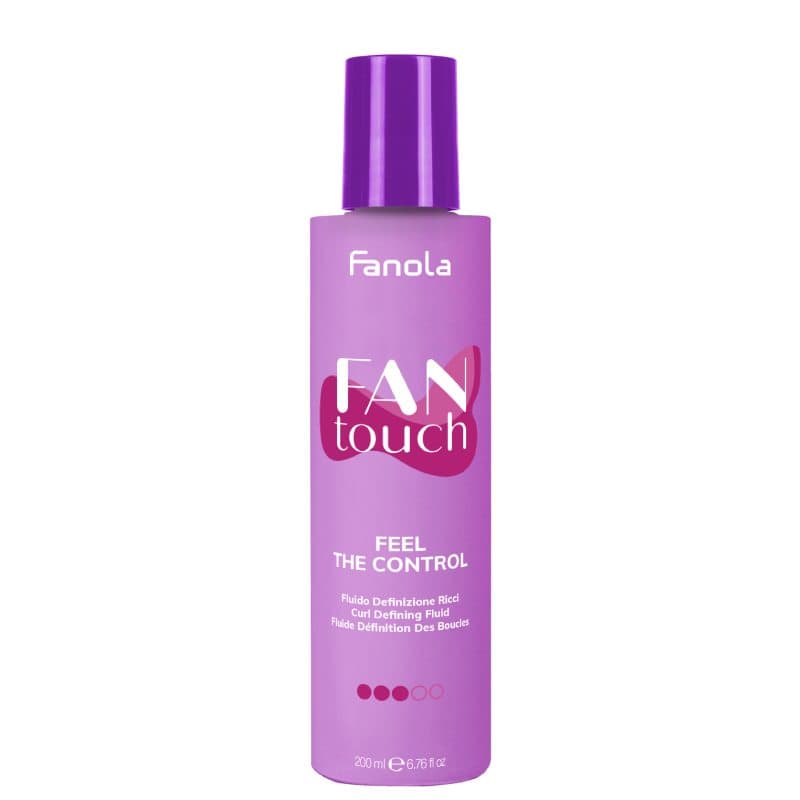 Fanola Fan Touch Feel Control Fluid ●●●○○ - definující fluid pro vlnité a kudrnaté vlasy, 200 ml