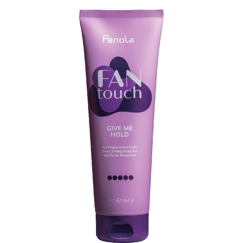 Fanola Fan Touch Give Me Hold Fluid Gel ●●●●● - extra silný gelový fluid, 250 ml