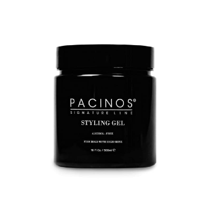 Pacinos Styling Gel Firm Hold High Shine - silně tužící gel na vlasy s vysokým leskem, 500 ml