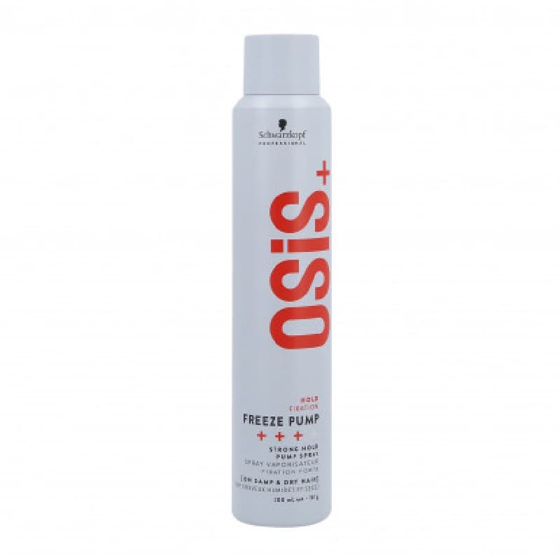 VÝPRODEJ: Schwarzkopf OSIS+ Freeze Pump - tekutý lak na vlasy se silnou fixací, 200 ml