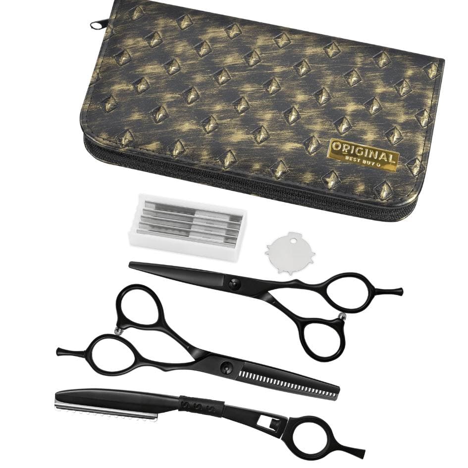 Original Crocotrax 2.0 Scissor Kit (7097015) - střihací a efilační nůžky, seřezávač + žiletky v pouzdře