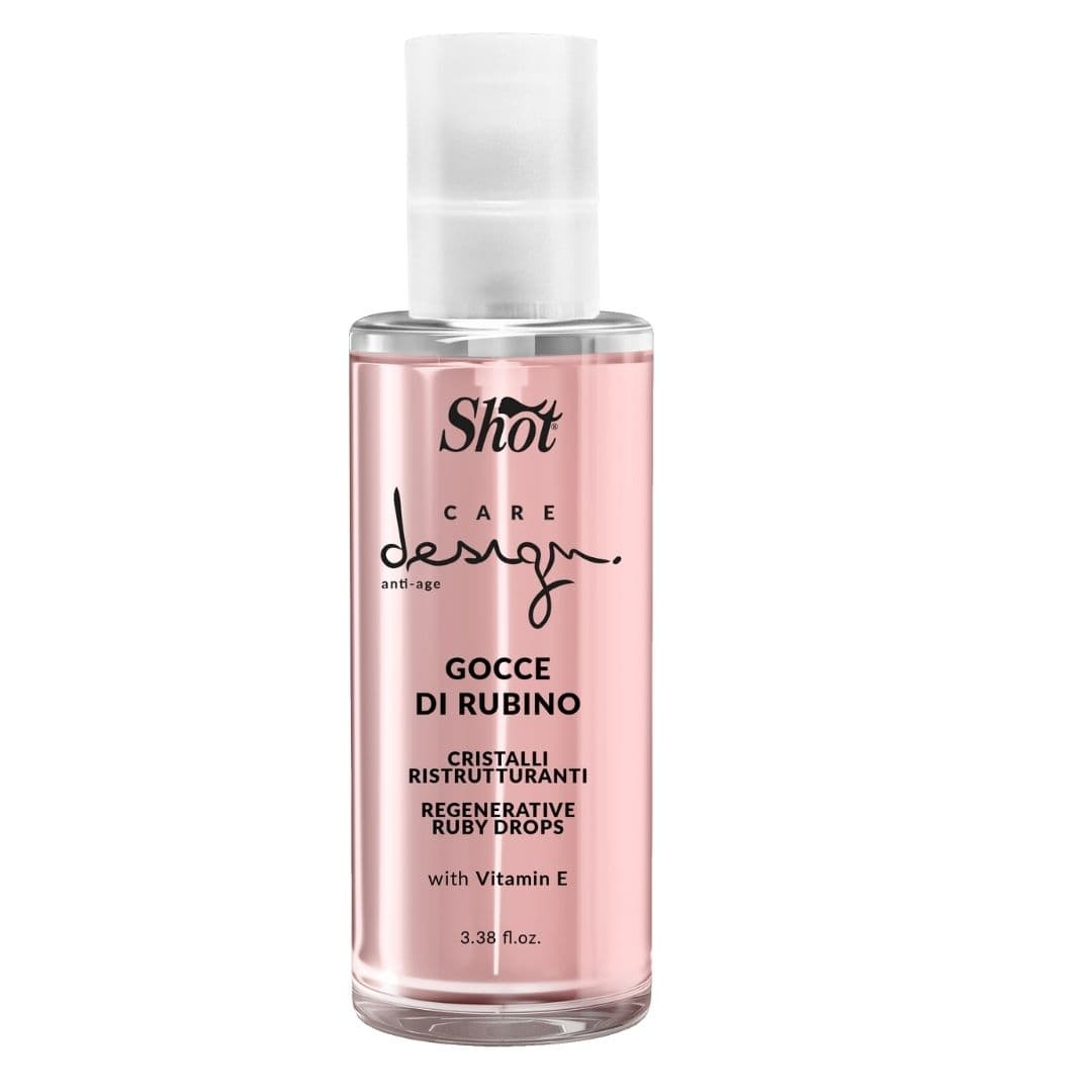 Shot Design Care Anti-Age Gocce Di Rubino - regenerační krystaly s vitamínem E, 100 ml