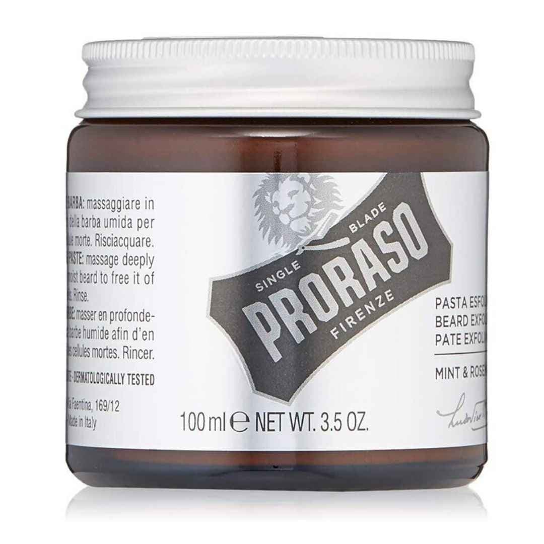 Proraso Face & Beard Scrub Mint & Rosemary - čistící peeling na obličej a bradu, 100 ml