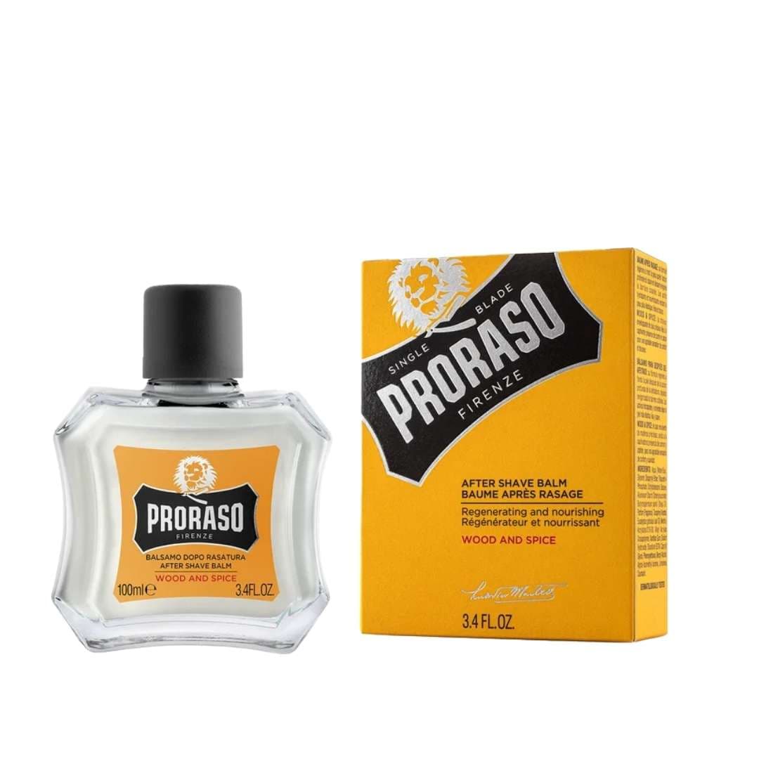 Proraso After Shave Balm Wood&Spice - ochranný balzám po holení, 100 ml