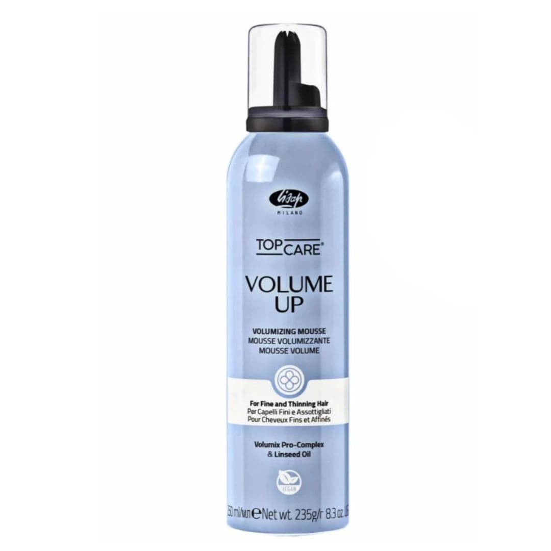 Lisap Top Care Volume Up Volumizing Mousse - objemová, regenerační pěna pro tenké a jemné vlasy, 250 ml