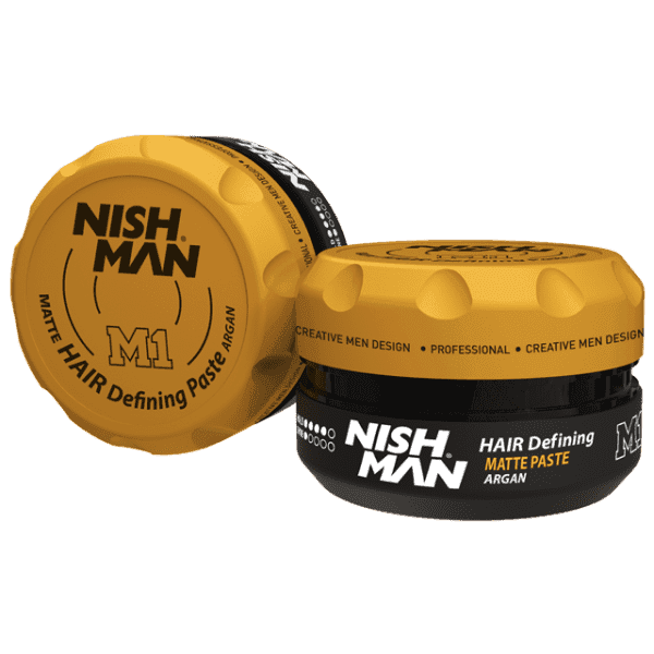 Nishman Defining Paste M1 Argan - matná definující pasta s jemnou vůní, 100 ml