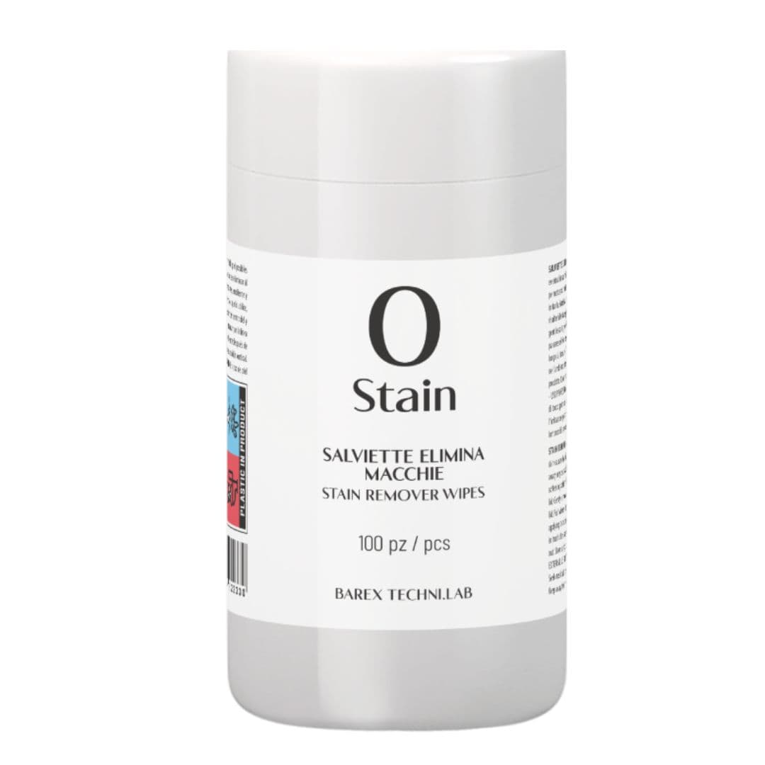 Barex O STAIN Remover Wipes - ubrousky pro odstranění barvy z pokožky, 100 ks/bal