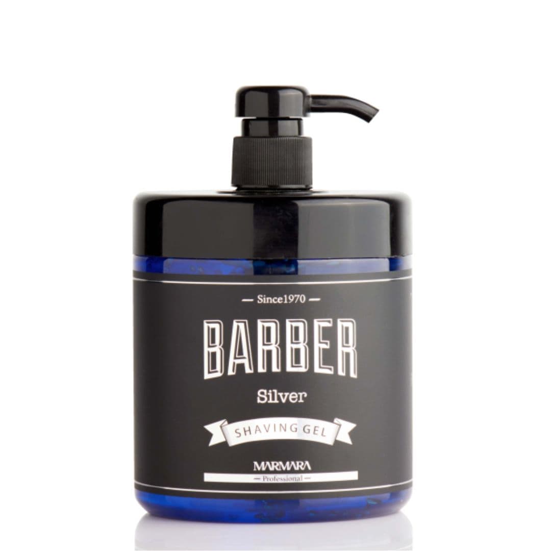 Marmara Shaving Gel "SILVER" - modrý transparentní gel na holení, 1000 ml