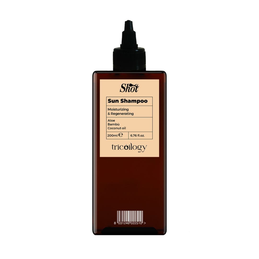 Shot TRICOILOGY Sun Shampoo - výživný a regenerační šampon po slunění, 200 ml