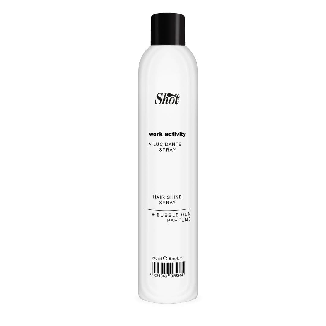 Shot Work Activity Hair Shine Spray - lesk na vlasy, 200 ml