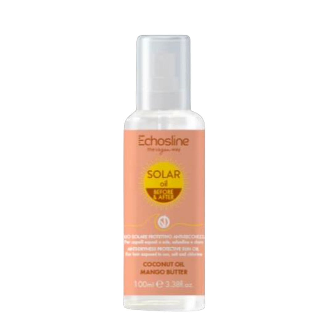 Echosline SOLAR Oil (Before&After) - ochranný olej spreji, chrání před suchostí vlasů, 100 ml