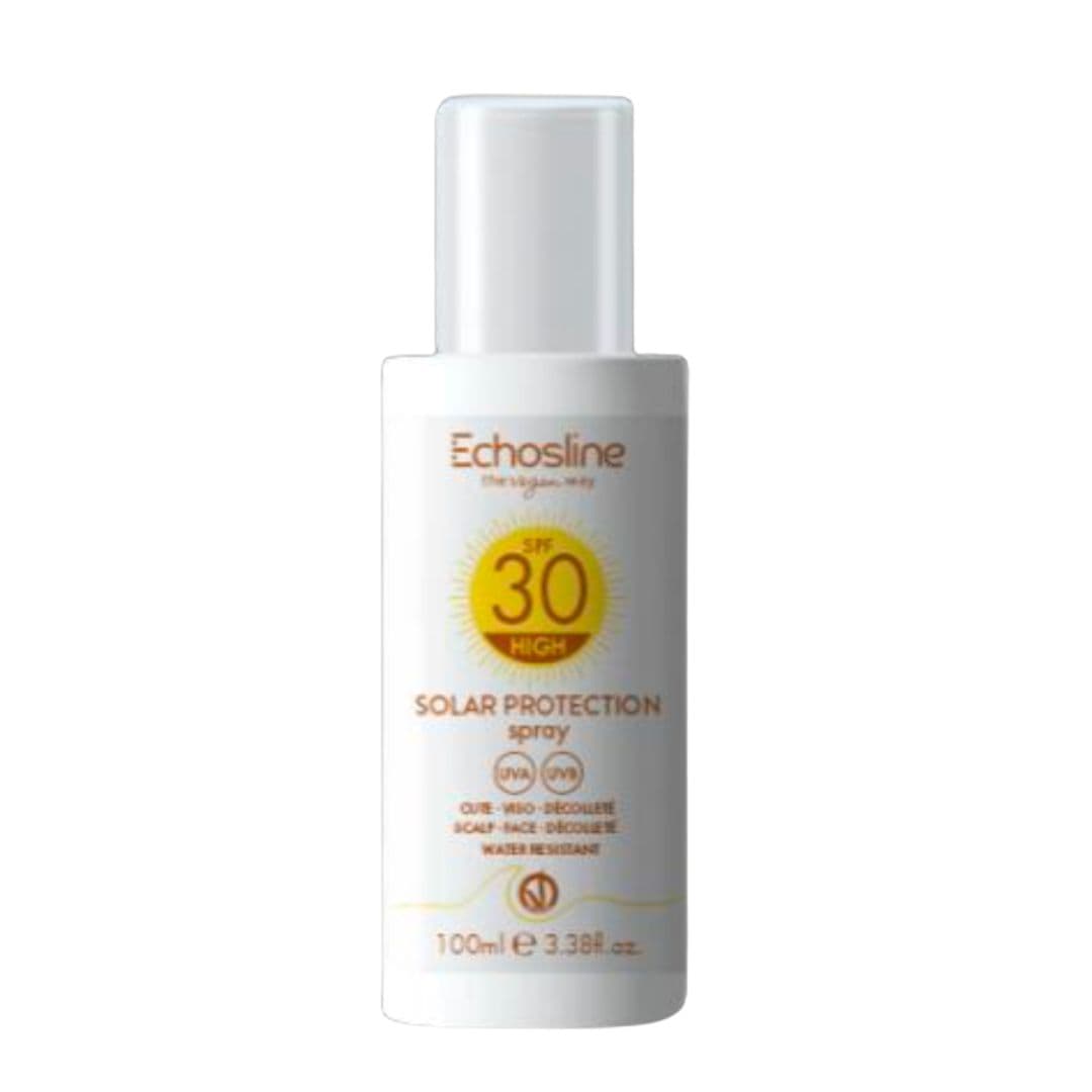 Echosline SOLAR SPF 30 Protection Spray - UV uchranný sprej na vlasy, obličej a tělo, 100 ml