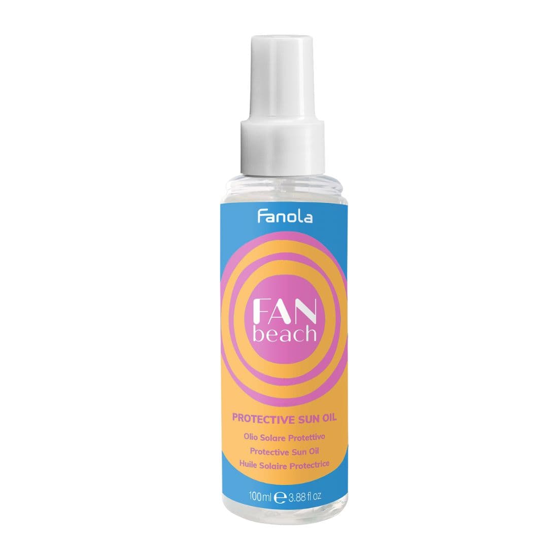 Fanola FanBeach Protective Sun Oil - ochranný olej s UV ochranou, 100 ml