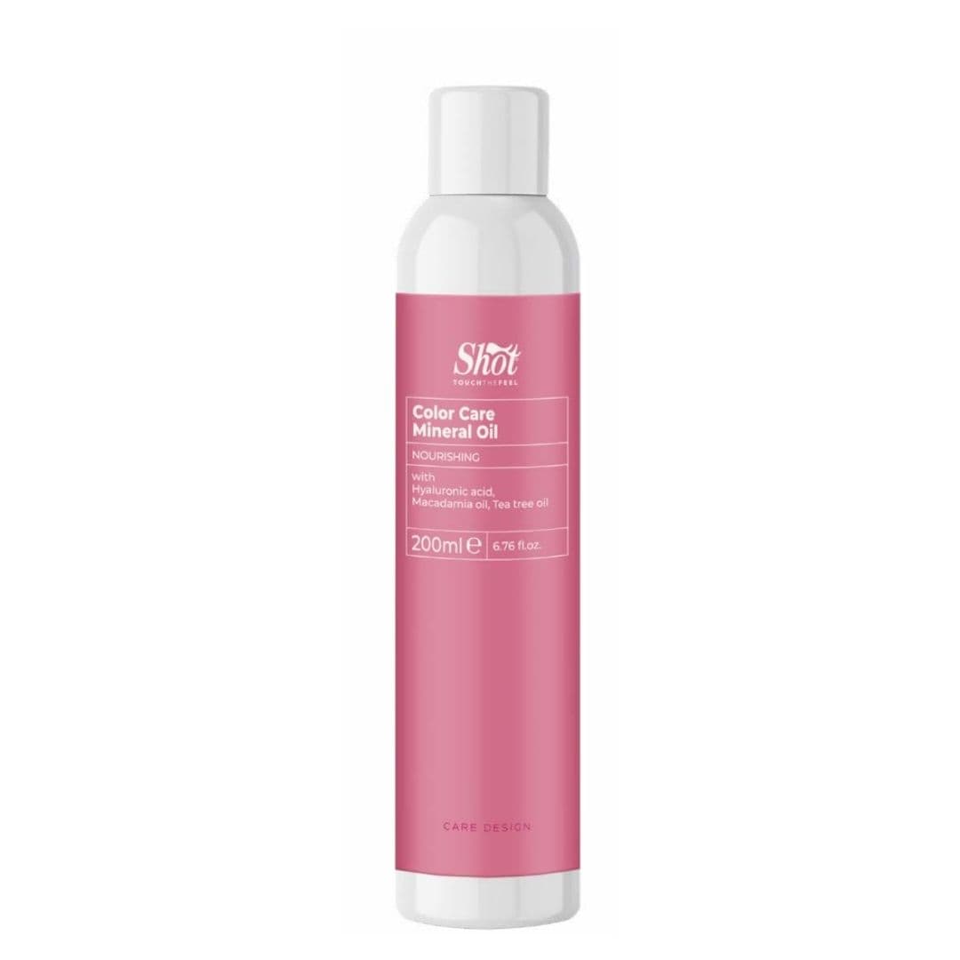 Shot Color Care Mineral Oil - mineriální olej ve spreji pro barvené vlasy, 200 ml
