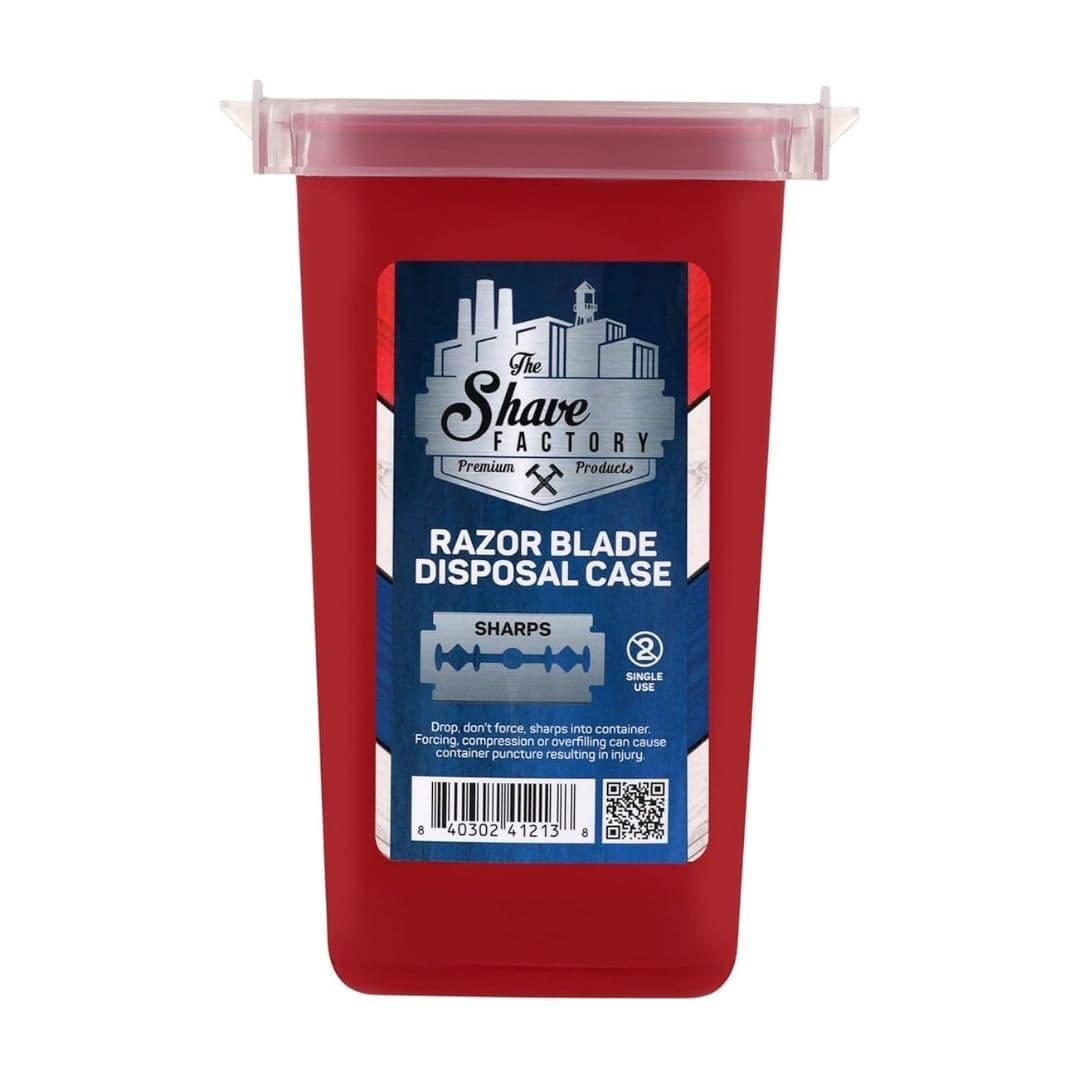 The Shave Factory Razor Blade Disposal Case - kontejner na použité žiletky