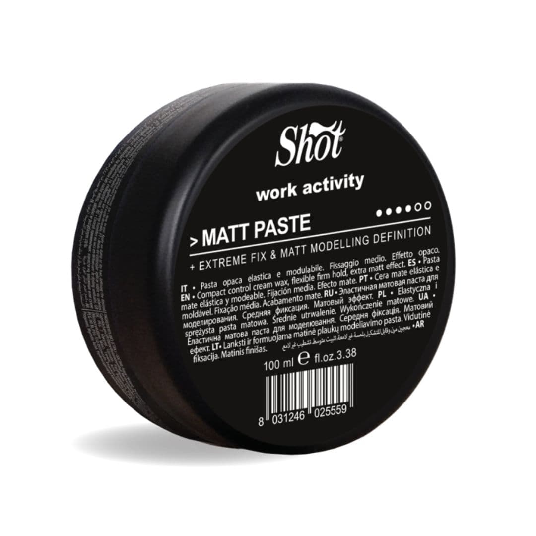 Shot Work Activity MATT PASTE - matná pasta se silnou fixací, 100 ml