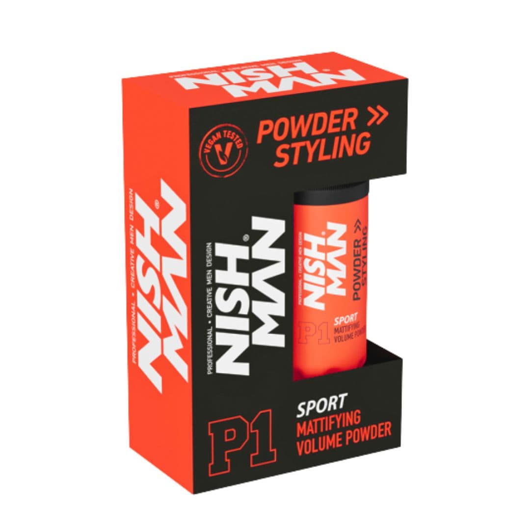 Nishman P1 SPORT Mattiying Volume Powder - objemový pudr "sport", 20 g