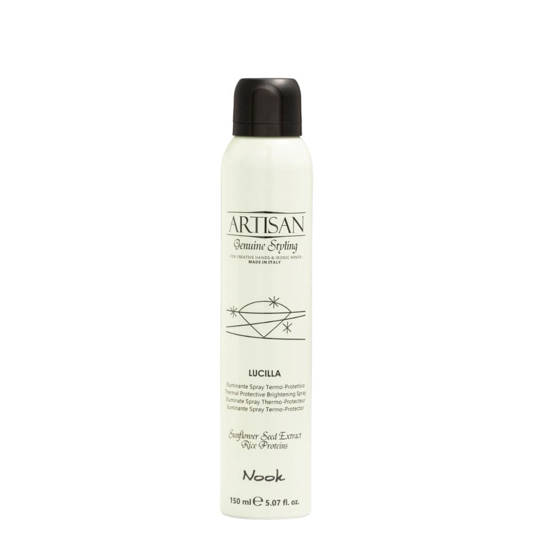 Nook LUCILLA Thermal Protective Brightening Spray – termo-ochranný sprej s leskem, 150 ml