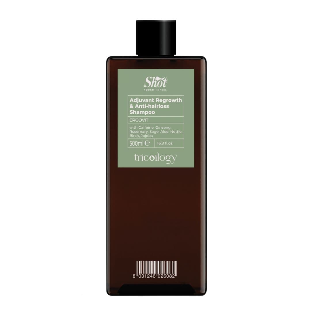 Shot Tricoilogy Ergovit Shampoo - stimulující šampon, 500 ml