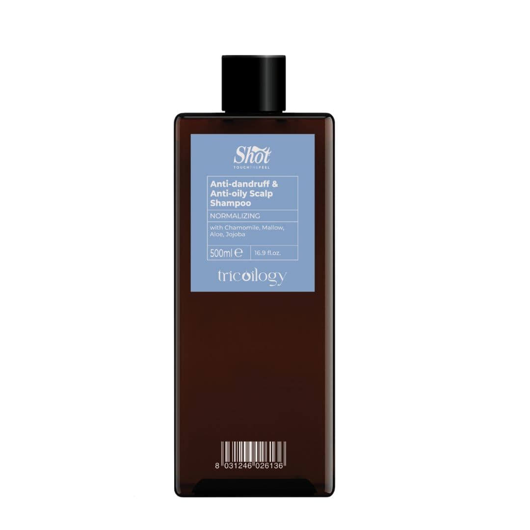 Shot Tricoilogy Normalizing Shampoo - šampon proti lupům/maštění, 500 ml