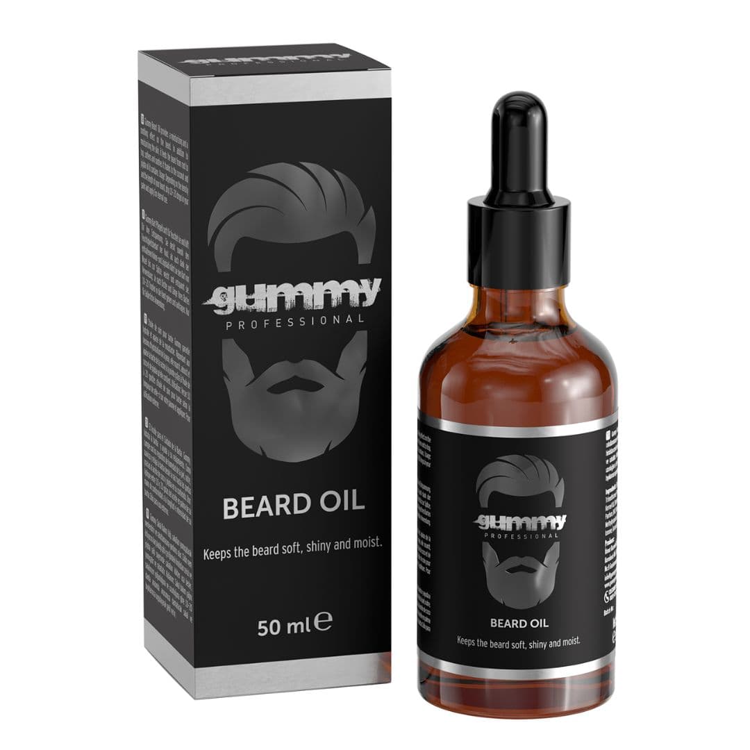 Gummy Beard & Moustache Oil - olej na bradu, 50 ml