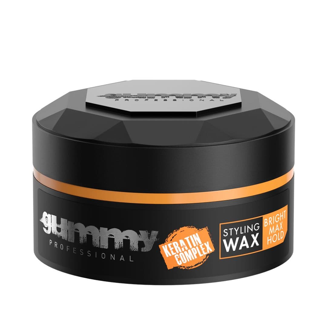 Gummy Hair Styling Wax BRIGHT MAX HOLD - vosk na vlasy se silnou fixací a zářivým leskem, 150 ml