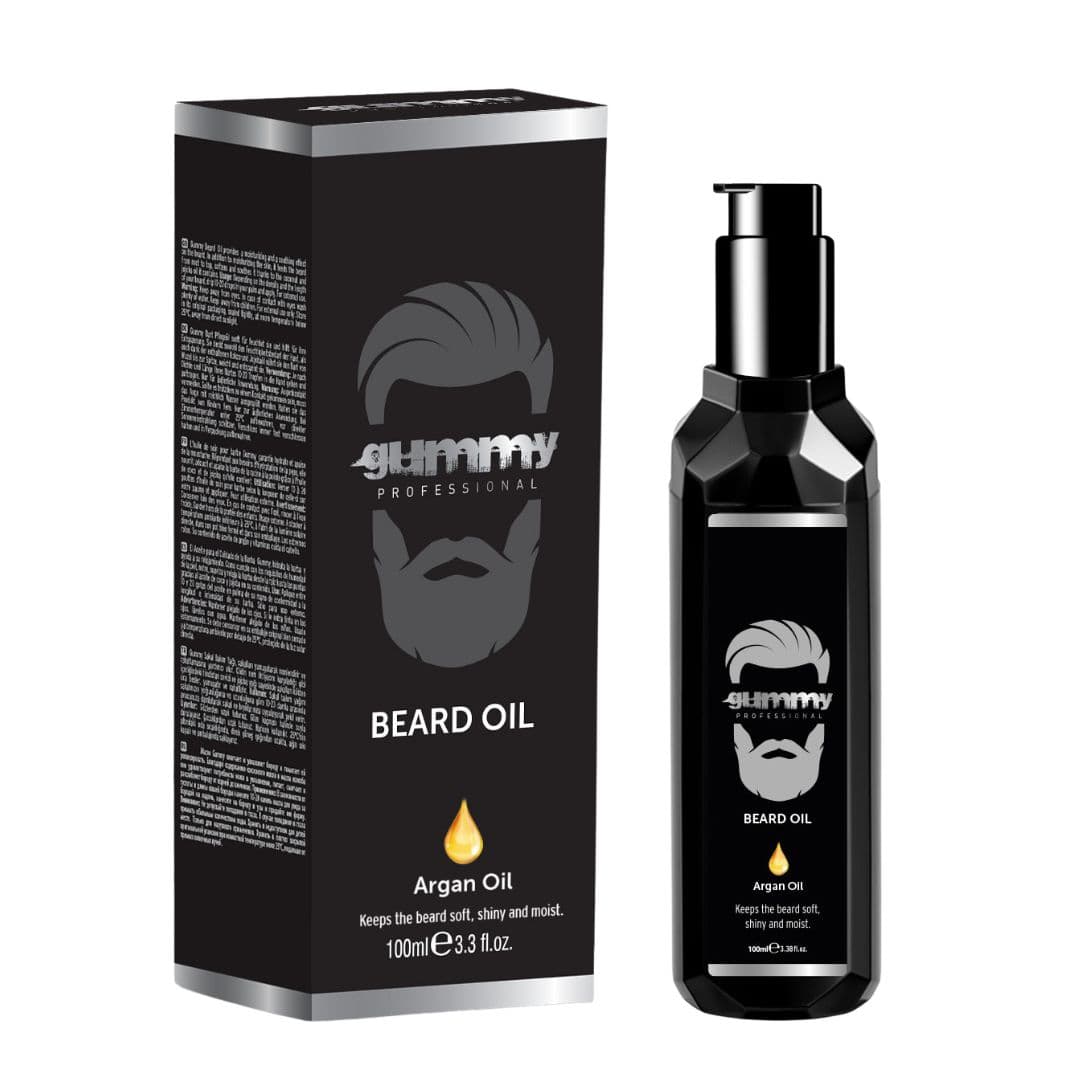 SALON SIZE: Gummy Beard Oil Argan Oil - arganový olej na bradu, 100 ml