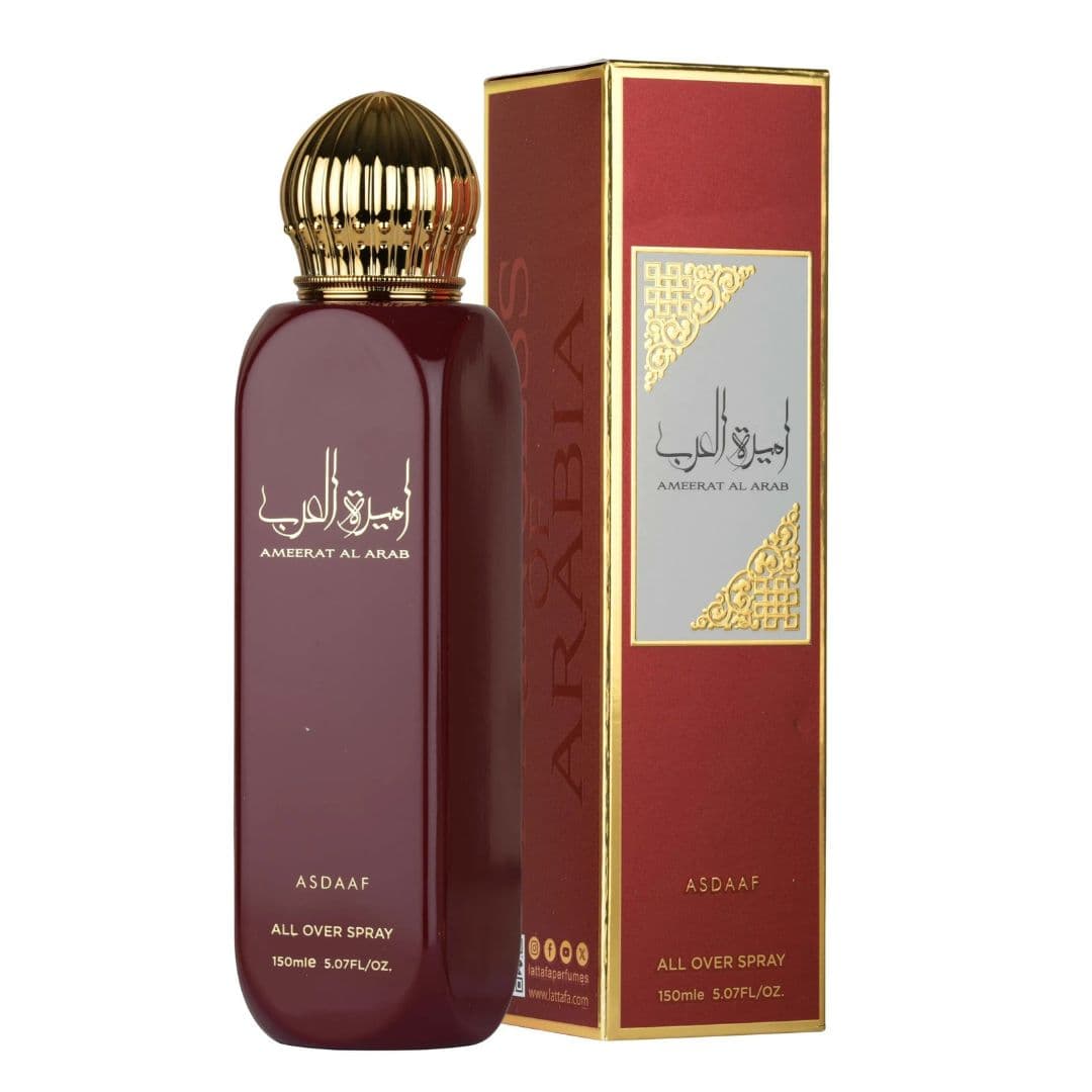ALL OVER SPRAY: Asdaaf Ameerat Al Arab - sprej na "celé tělo", 150 ml