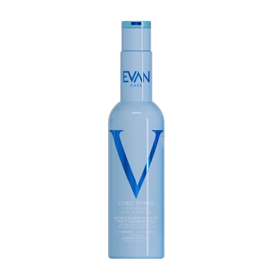 Evan Care Curly Power V Super Volume Curl Activator - objemový krém pro definici kudrnatých vlasů, 300 ml