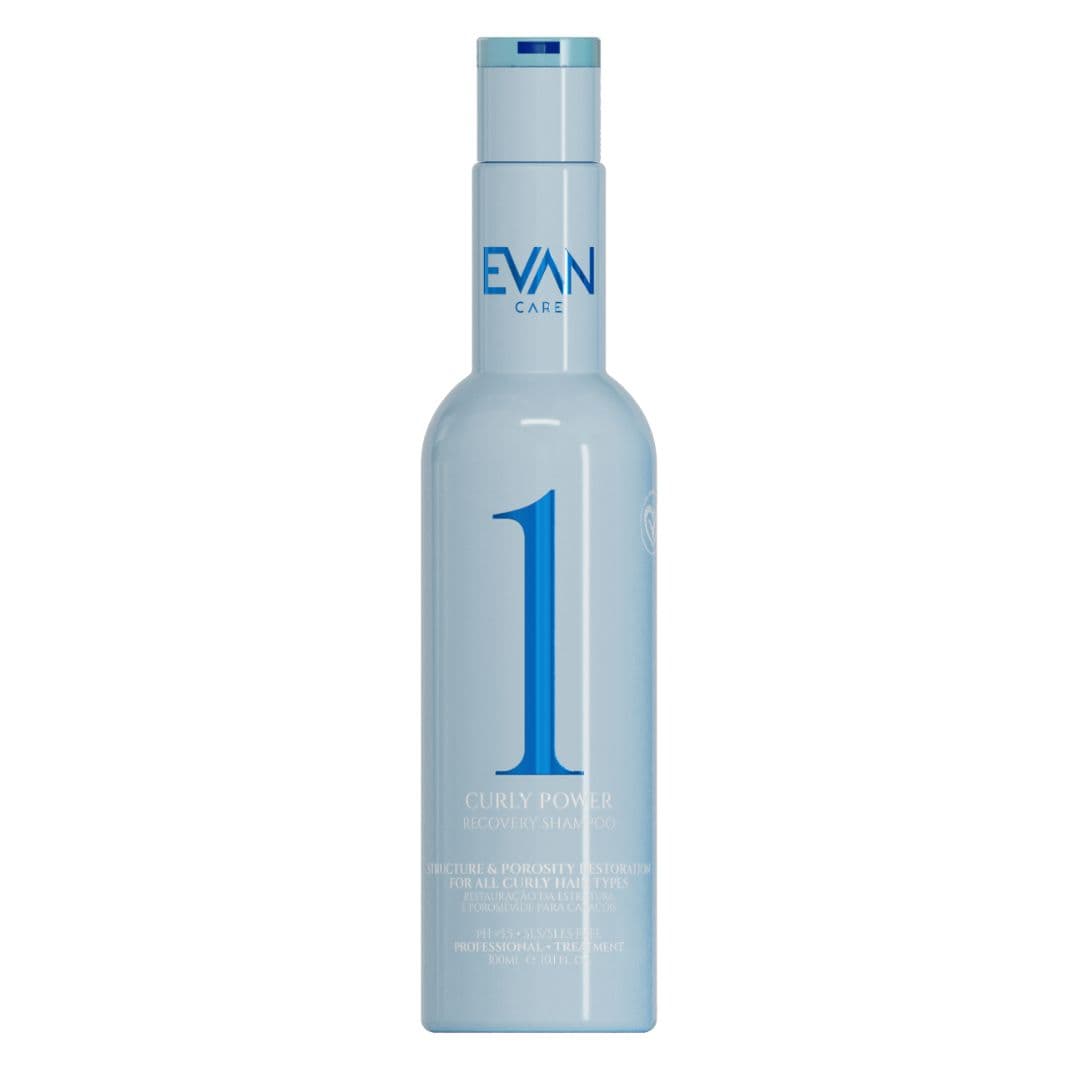Evan Curly Power 1 Recovery Shampoo - šampon pro kudrnaté vlasy, 300 ml