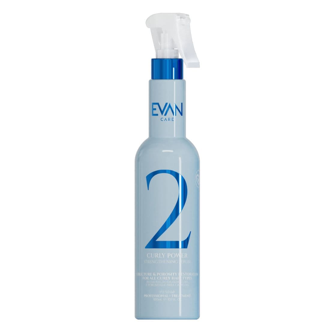 Evan Curly Power 2 Strengthening Serum - zpevňující sérum pro kudrnaté vlasy, 300 ml