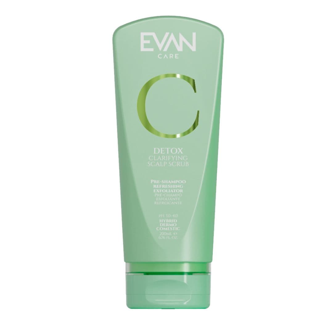 Evan CS Clarifying Scalp Scrub - čistící peeling na vlasovou pokožku, 200 ml