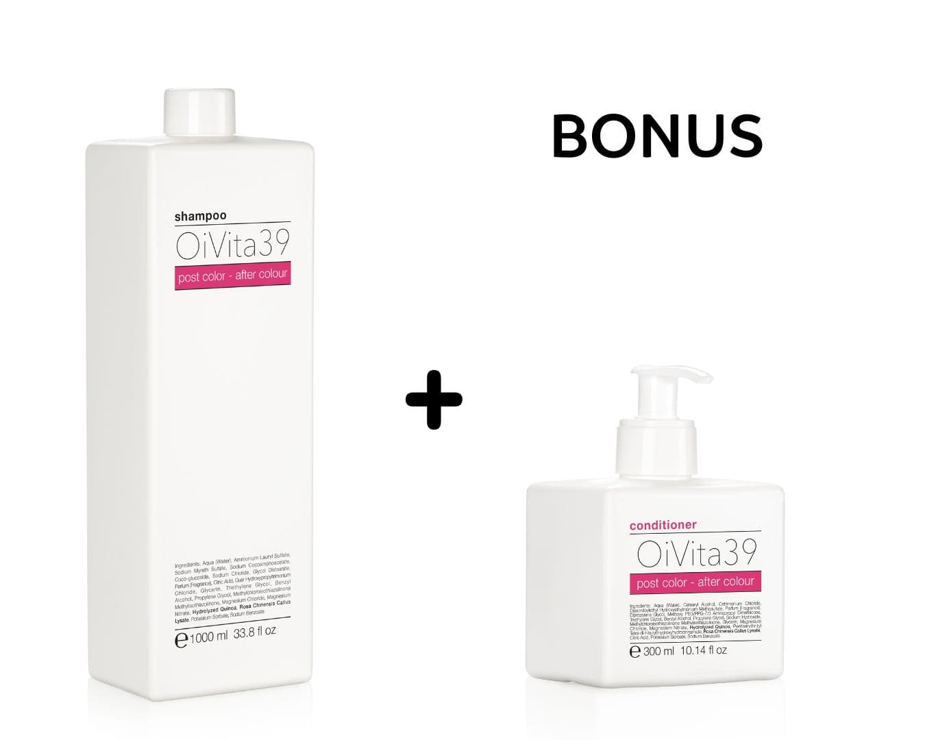 AKCE: OiVita39 After Color Shampoo with Quinoa and Rose Water - šampon na barvené vlasy, 1L + Dárek dle vlastního výběru