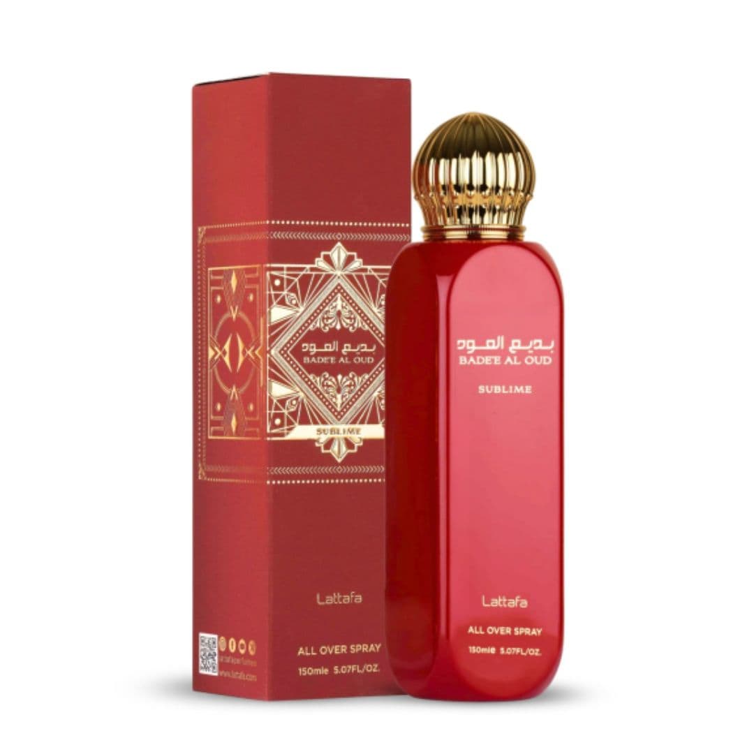 ALL OVER SPRAY: Lattaf Badee Al Oud Sublime - sprej na celé tělo, 150 ml