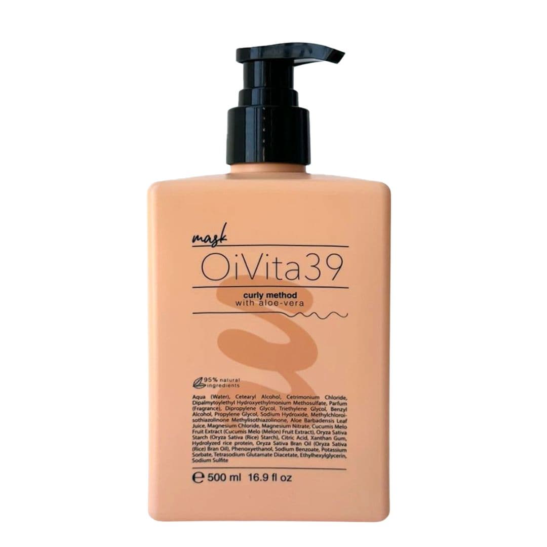 OiVita39 Mask Curly Method - maska pro kudrnaté vlasy, 500 ml