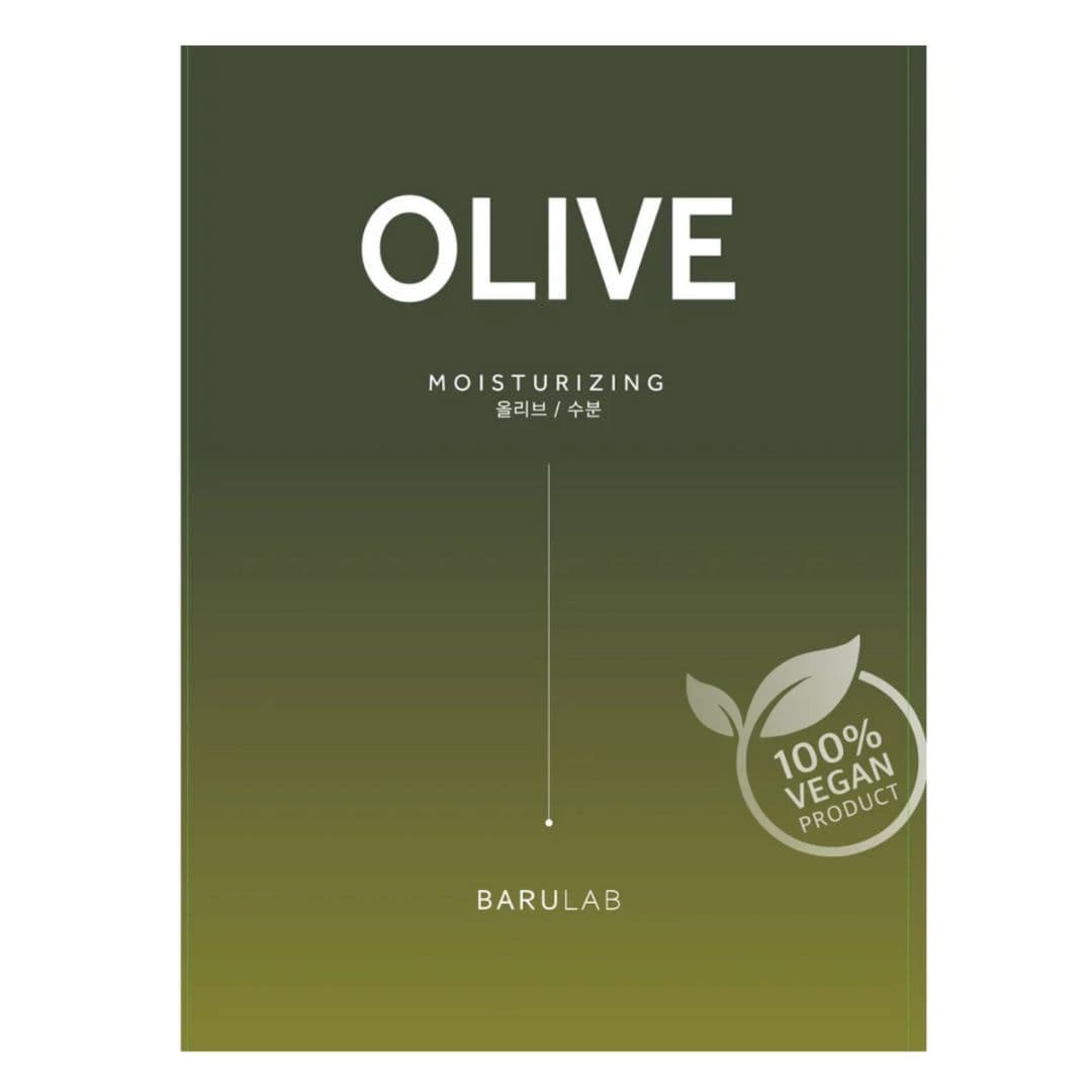 BARULAB Olive Sheet Mask - hydratační pleťová maska, 23g