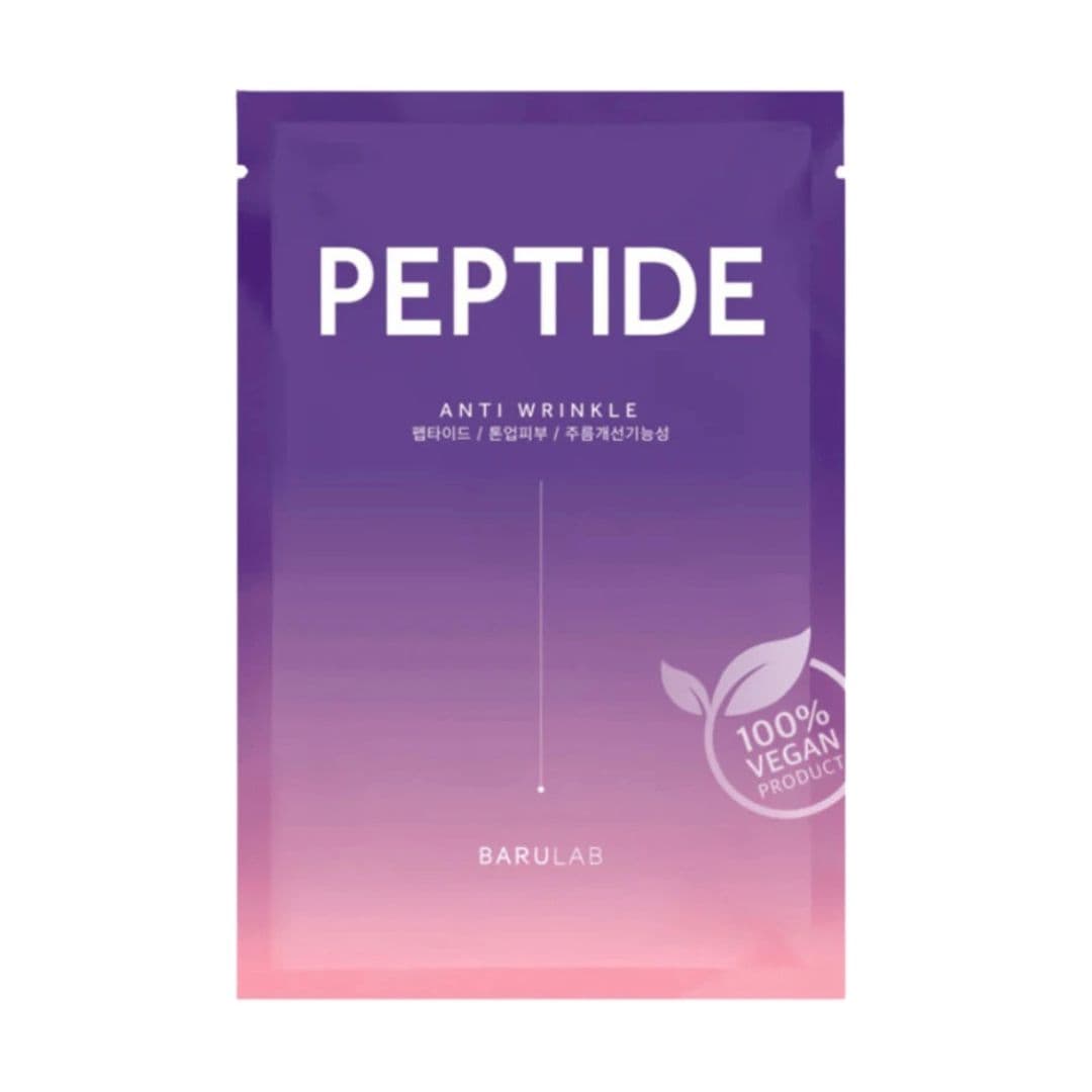BARULAB Peptide Sheet Mask -zpevňující pleťová maska s peptidy, 23 g