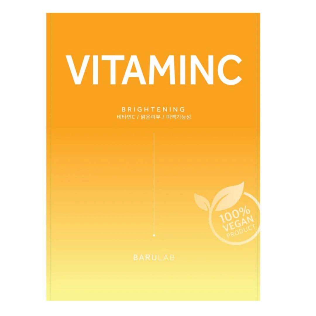 BARULAB Vitamin C Sheet Mask - pleťová rozjasňující maska, 23 g