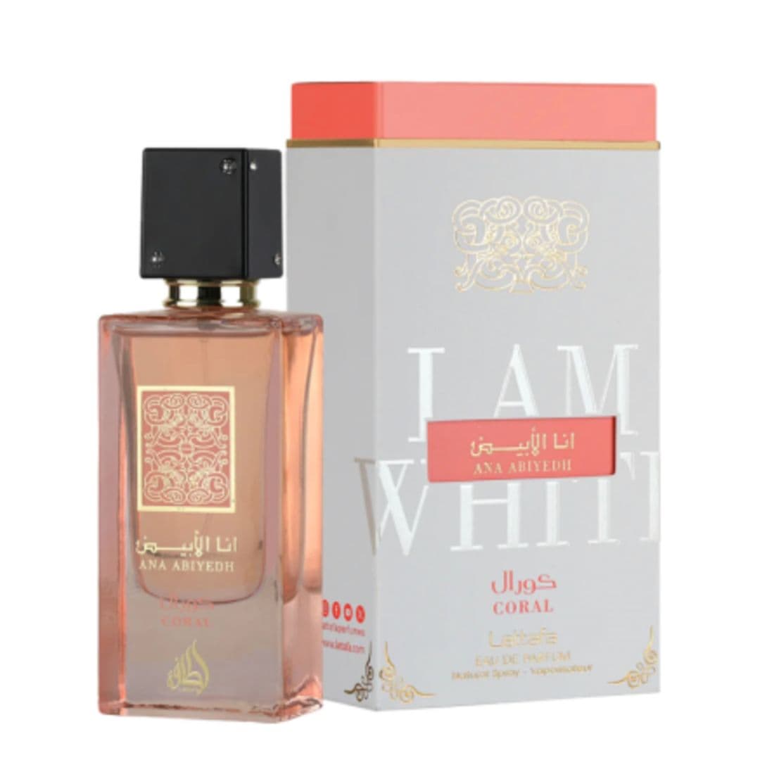 Lattafa Ana Abiyedh CORAL - dámský parfém, EDP, 60 ml