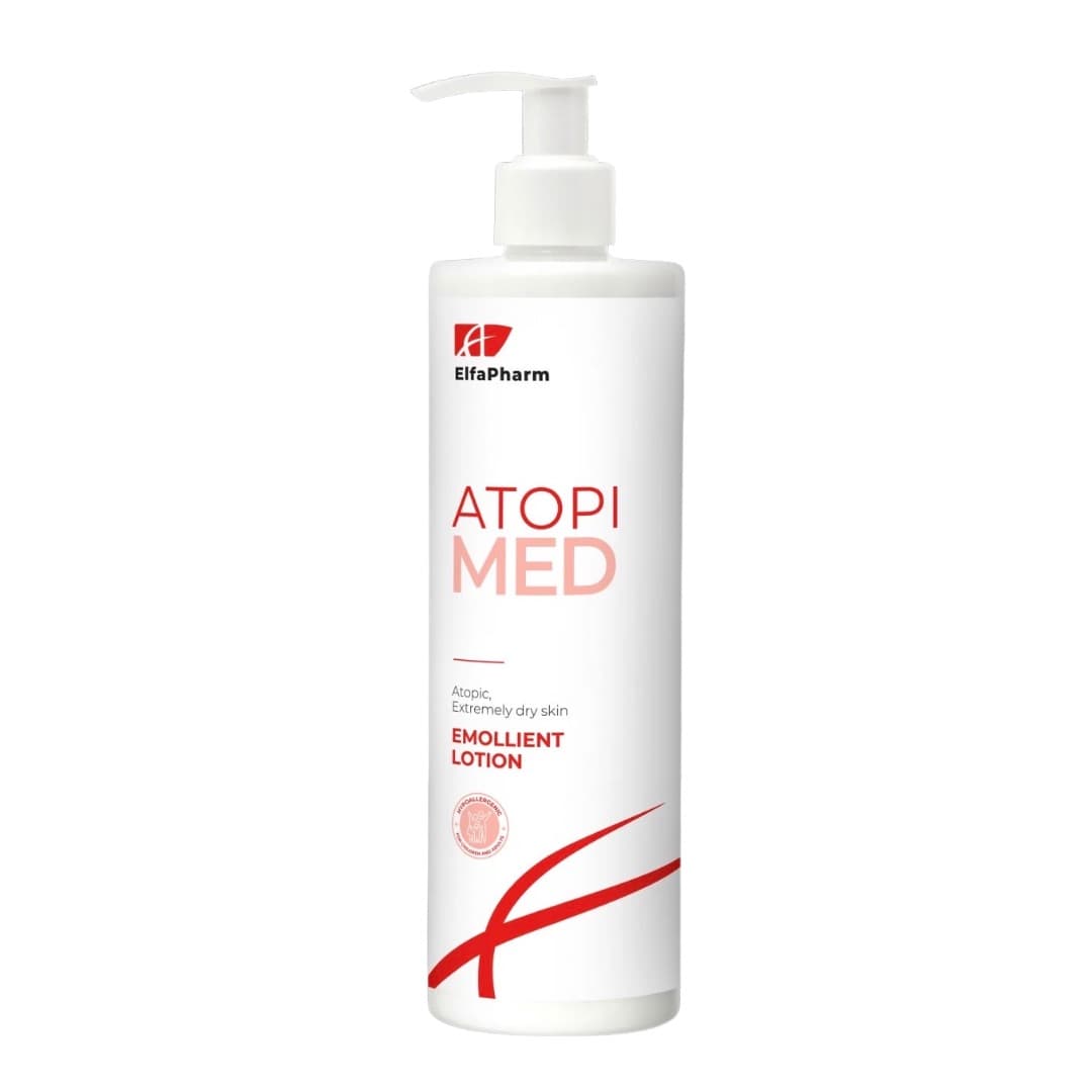 Elfa Pharm ATOPI MED EMOLIENT LOTION - zjemňující mléko pro atopickou a velmi suchou pokožku, 400 ml