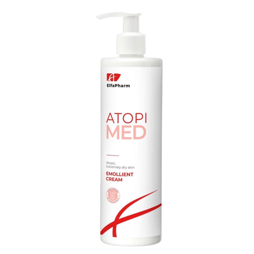 Elfa Pharm ATOPI MED EMOLLIENT CREAM - zjemňující krém pro atopickou a velmi suchou pokožku, 400 ml