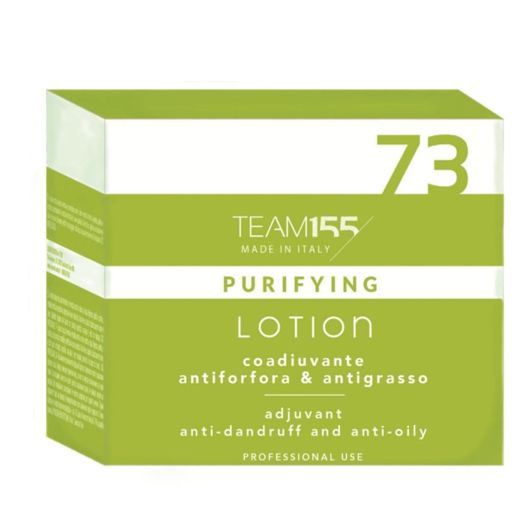 TEAM155 (73) AntiDandruff & AntiOily LOTION - tonikum proti lupům a vysoké produkci mazu, 12 x 10 ml