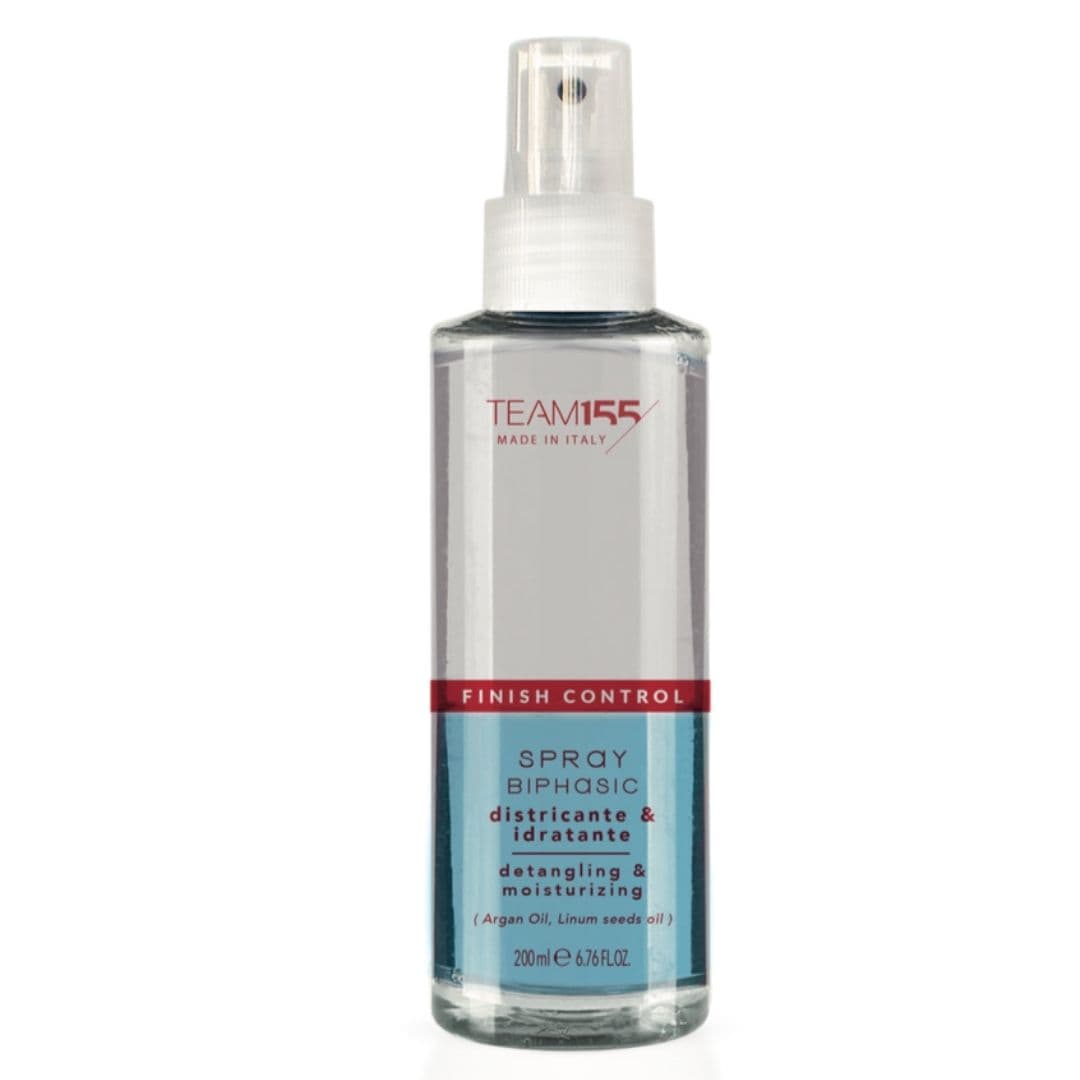 TEAM155 Spray BiPhasic - 2-fázový sprej na vlasy pro snadné rozčesávání a disciplínu vlasů, 200 ml