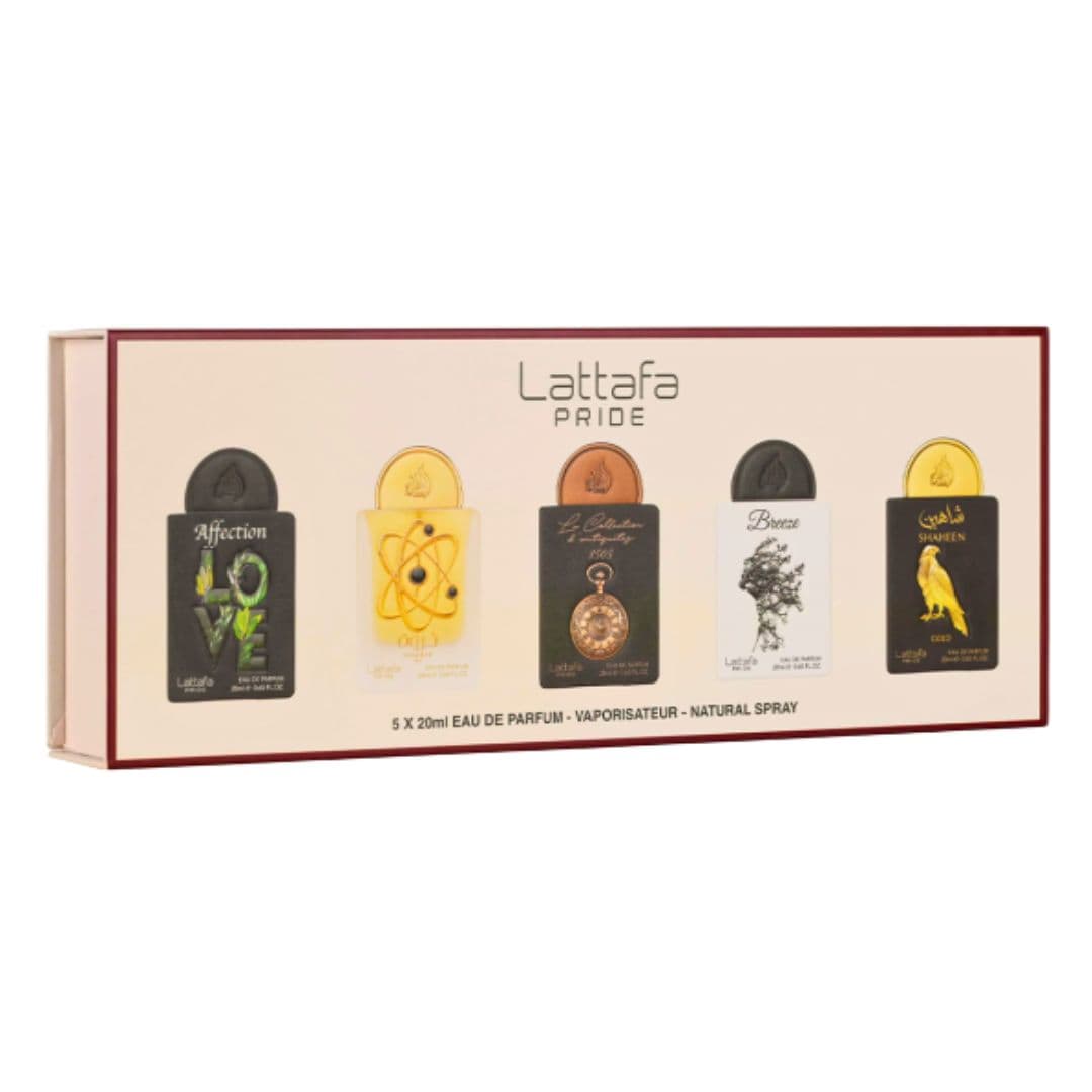 Lattafa Pride Giftset No.1 - set parfémů, 5x20 ml