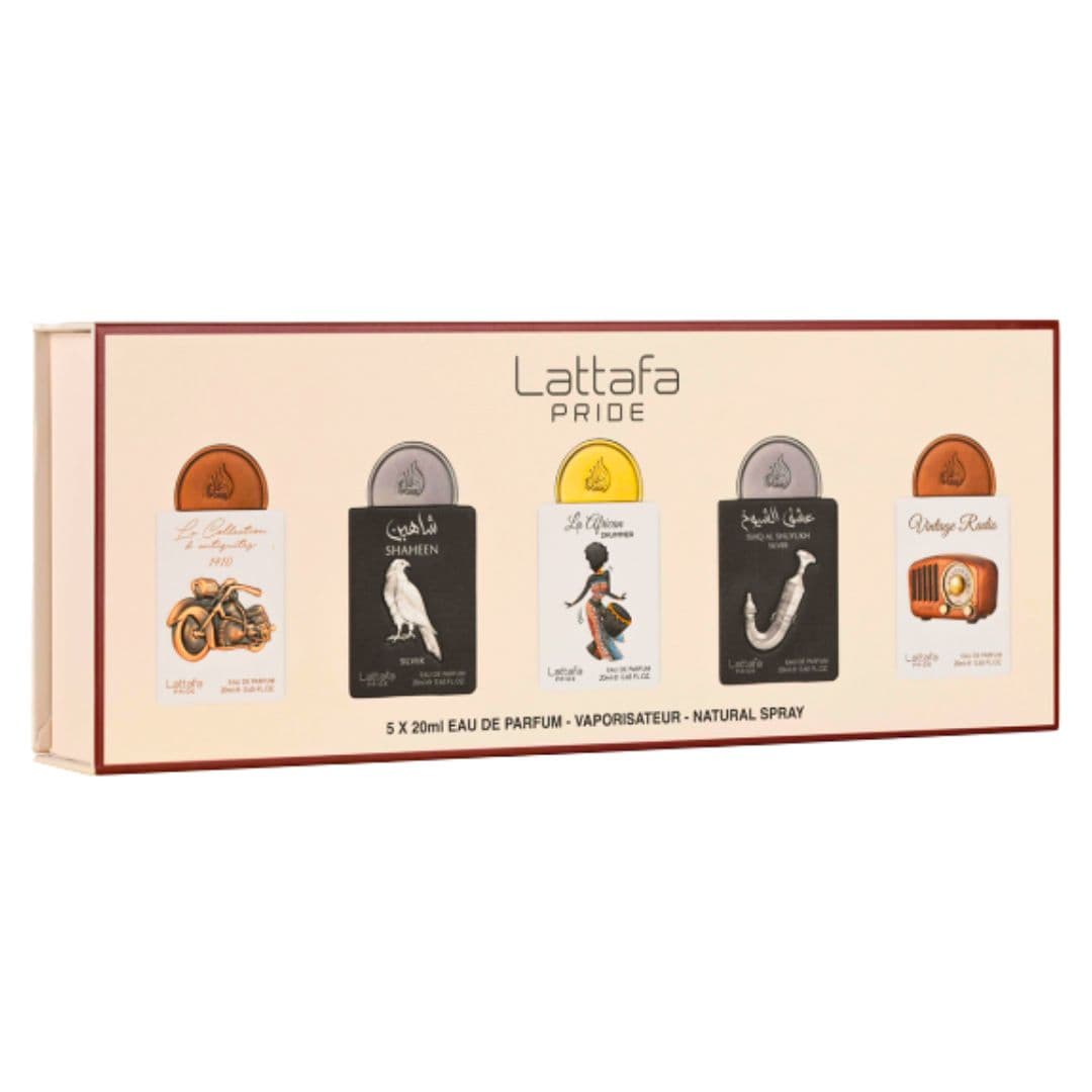 Lattafa Pride Giftset No.5 - set parfémů, 5 x 20 ml