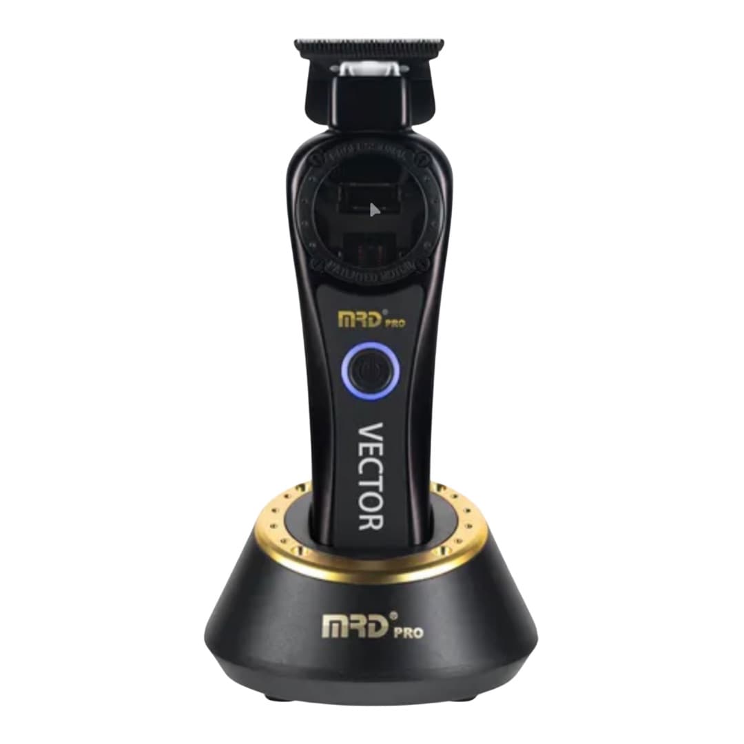MRD PRO GMT-999 Vector TRIMMER - profesionální konturovací strojek + M22 - olej na mazání, 200 ml