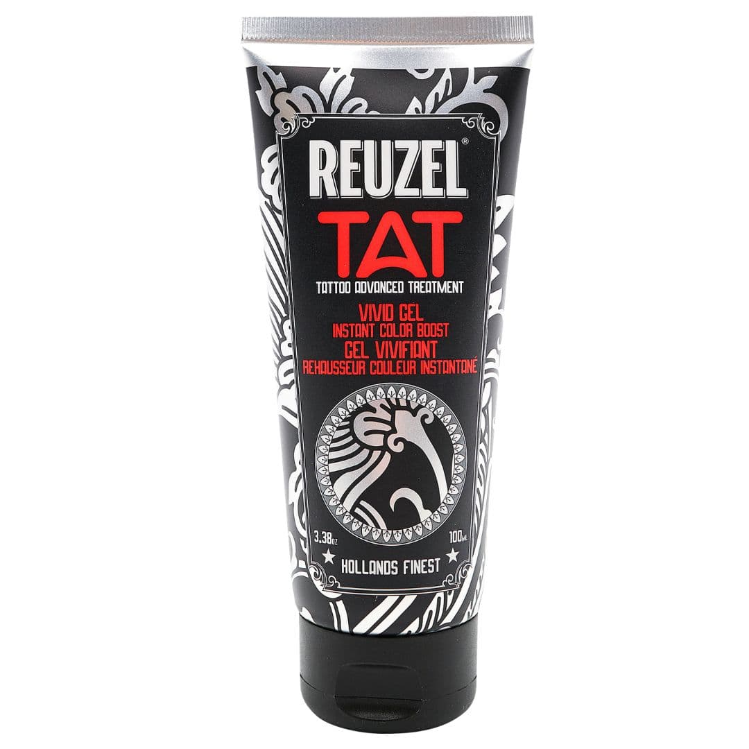 Reuzel TAT Vivid Gel Instant Color Boost - čistící gel na tetování s rozjasňující funkcí, 100 ml