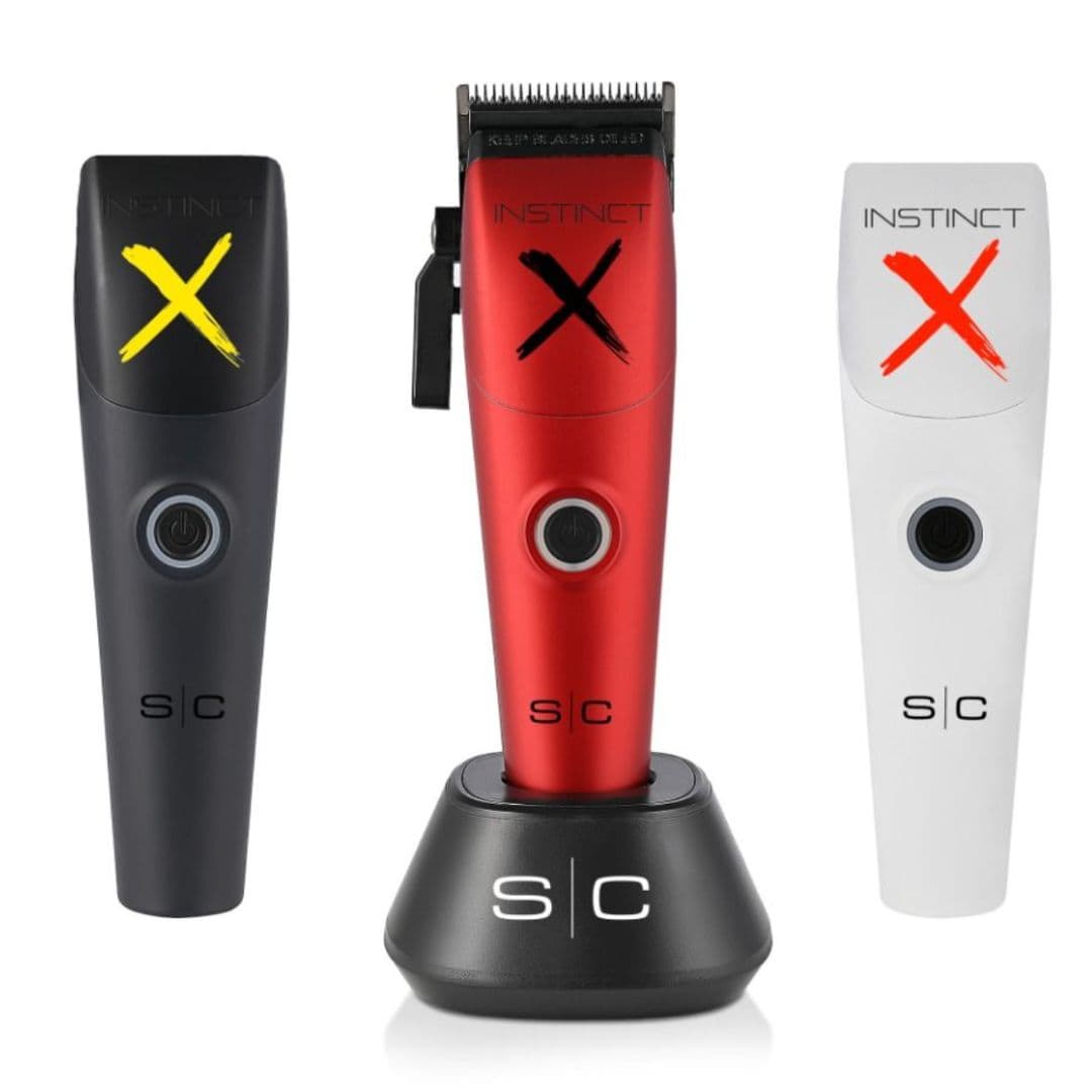 StyleCraft Instinct-X Vector Motor Clipper - profesionální střihací strojek s vector motorem + M22 - olej na mazání, 200 ml